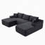 Canapé modulaire modulaire Cloud sans assemblage