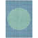 Machine Washable Indoor/Outdoor Chantille ACN994 Teal Area Rug