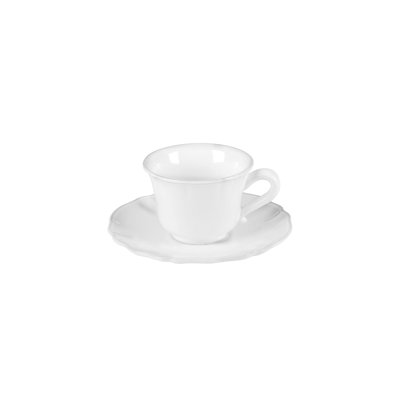 Tasse à thé et soucoupe en grès Alentejo