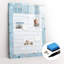 Magnetic Glass Photo Memo Board
