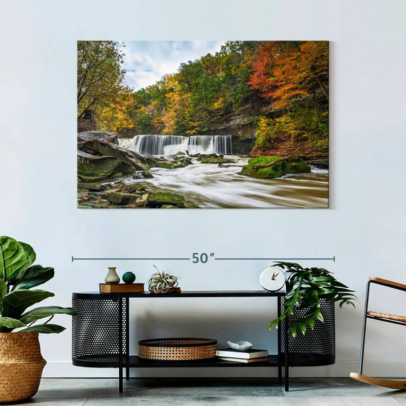 Cascades d'Alvord Tinker Creek, H 32 po x l 48 po