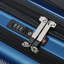 Ensemble de bagages 5 pièces avec demi-ouverture, ensemble de valise de transport rigide avec double roue pivotante, bagage de voyage léger avec port USB, serrures TSA