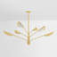 Levin Chandelier in Aged Brass-502170157-502170155