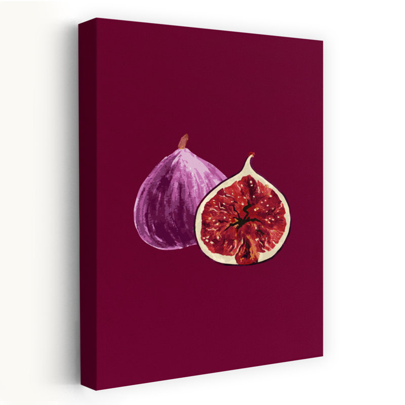 Impression d'art mural Ripe Purple Figs, H 18 po x l 12 po