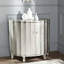 Armoire d'appoint 2 portes demi-cercle