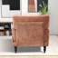 Chaise longue rembourrée L 51,55 po-1166583621