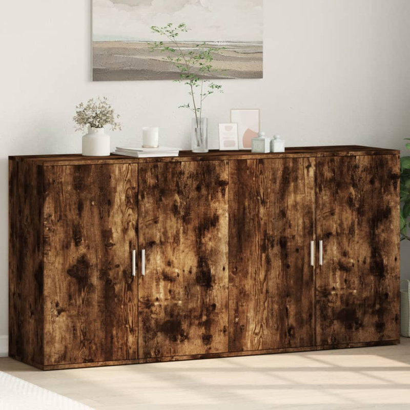 Sharaea Accent Cabinet, Smoked Oak
