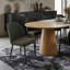 Ensemble de table de salle à manger extensible moderne de 47 à 83 po avec chaises rembourrées pour 4 à 8 personnes-2000321809-2000321812