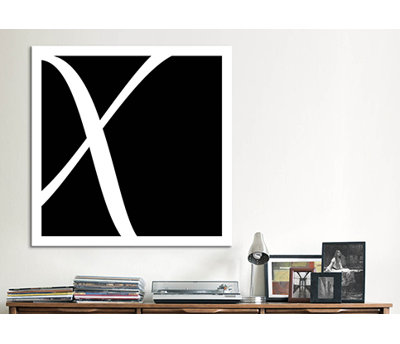 Art textuel sur toile