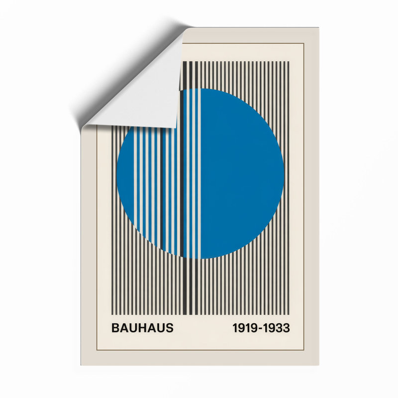 Bauhaus Geometry Geometric - Print, Unframed, A1 - 84.1 x 59.4 cm