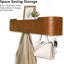 Crochets de porte en bois avec tablettes-930707221