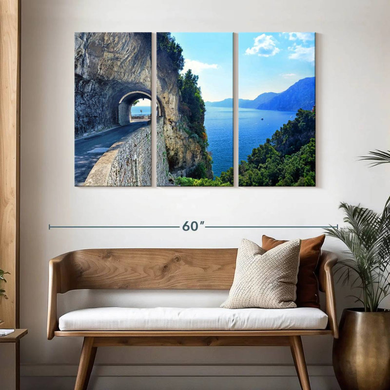 Lilie Amalfi Highway Tunnel, 32" H x 50" W