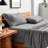 Washed Ultra-soft Microfiber Sheet Set-1070696054-1070696045