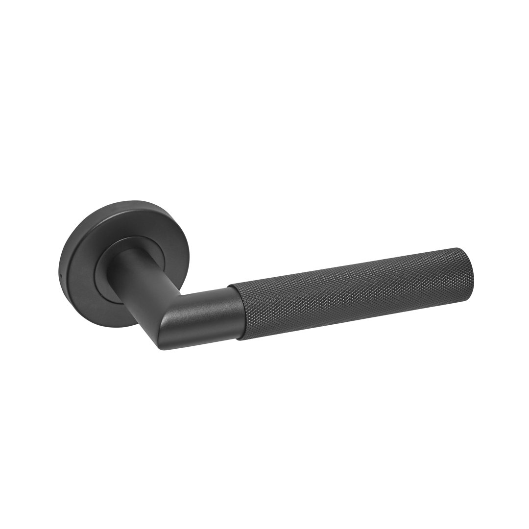 Arlington Black Door Handle Pack - Privacy