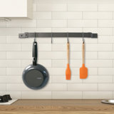 Steel Straight Wall Mounted Pot Rack