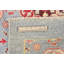 Tapis oriental moderne unique gris clair 4 x 6 One-of-a-Kind