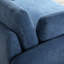 Fauteuil surdimensionné en chenille avec assise profonde-895756962