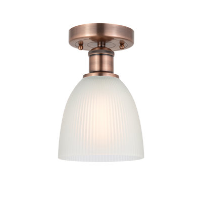 Philomene Glass Semi Flush Mount