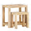 Tables gigognes en verre Ninad