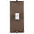 Rustic Lodge Flush Mounted Sconce