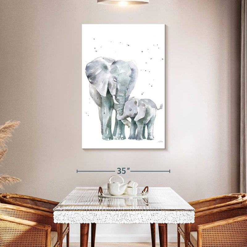 Brampt Mama Elephant, 48" H x 32" W