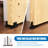 Steel Single Door Barn Door Hardware Kit Standard Single-99443906