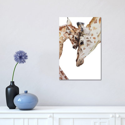 Giraffe 1 Piece Wrapped Canvas Painting