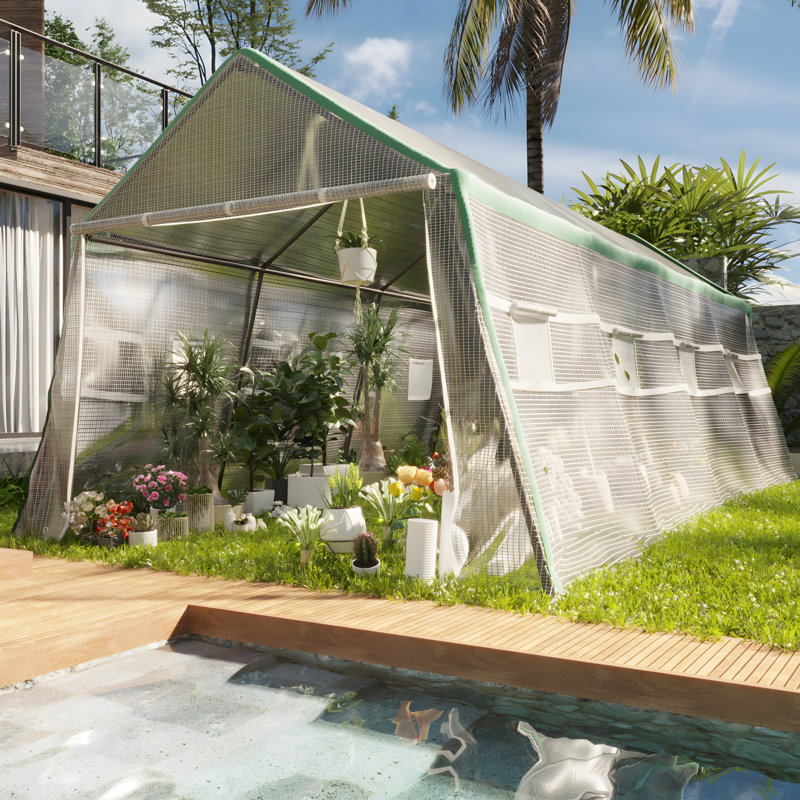 10' W x 20' D Greenhouse
