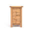 Pompey 35cm W Solid + Manufactured Wood Bedside Table-103619822