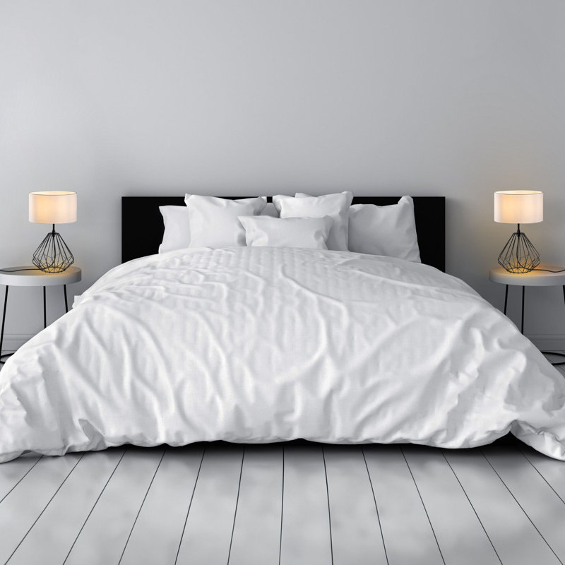 Ensemble de lampes de table de style industriel (2 pièces), corps en métal noir, 9,8 x 9,8 x 16,9 pouces | Capuchon en tissu de 9,8 po, câble de 78,7 po | Interrupteur marche / arrêt, douille E27, 40 W maximum | Éclairage moderne pour la décoration de la maison et du bureau