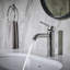 Essence New Single Hole Bathroom Faucet with Drain Assembly-18944091