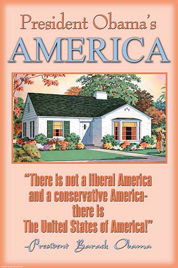 « obamas america » par wilbur pierce, impression