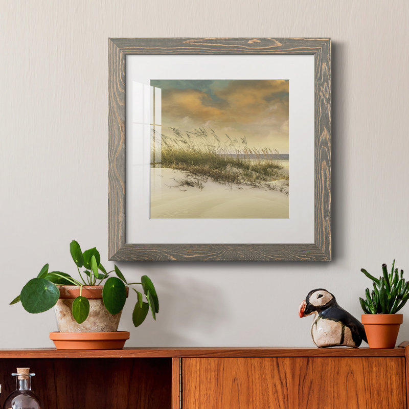 West Breeze - photographie avec cadre photo, H 20 po x l 20 po x P 1,5 po, Cadre gris