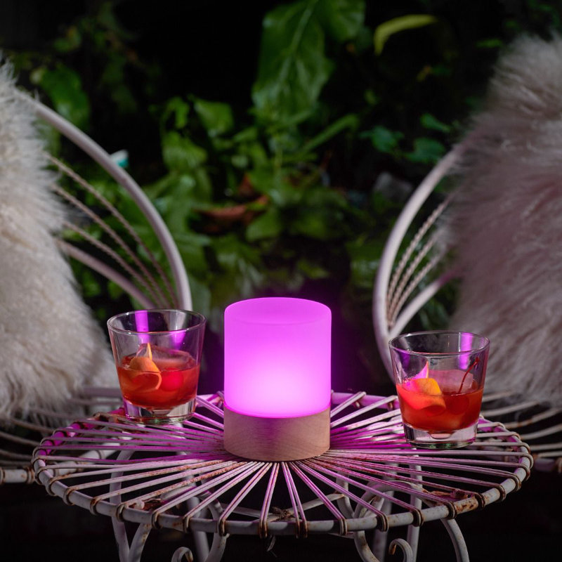 Alazah Elara Rechargeable Wireless Table Lamp with Remote