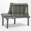 Ensemble de conversation pour patio avec coussins 6 pièces-1275253849