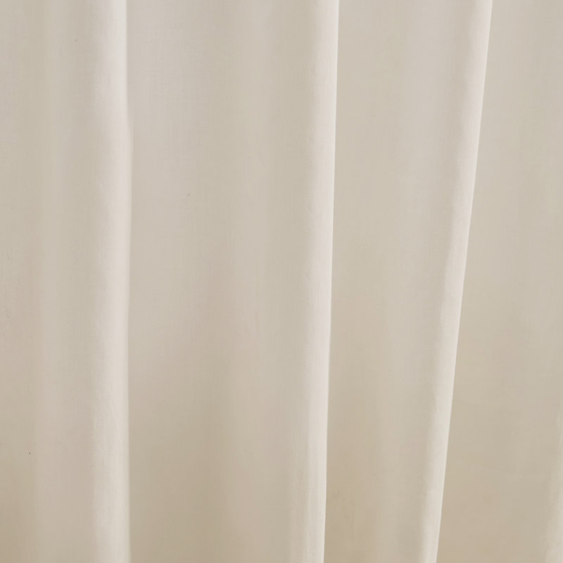 Ensemble de 2 rideaux Ted Baker, Blanc, L 50 po x L 84 po