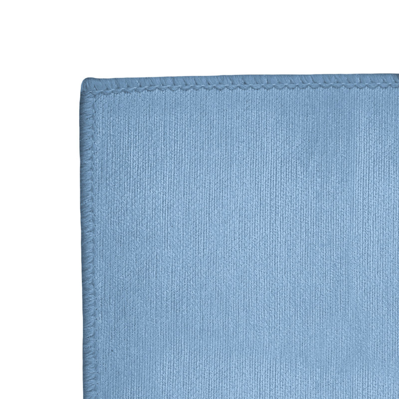 Tapis bleu ciel/bleu marine rayé Tampa Bay, Rectangle 2 pi x 3 pi