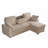 Multi-Functional Sectional Sofa-1414953288