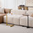 C Shaped End Table, Side Table for Couch and Bed-767879599