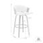 Tabouret de bar pivotant avec flexibilité Diana