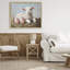 Cadre flottant avec agneau et œufs de Pâques, design Petal Prints Design-714990402-714990407