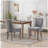 Ultra Side Dining Chair, Thickened Fabric Chairs With Neutrally Toned Solid Wood Legs, Nail Head, Set Of 2-131967872