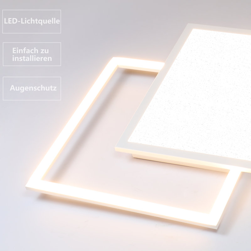 Arlener LED Flush Mount, White