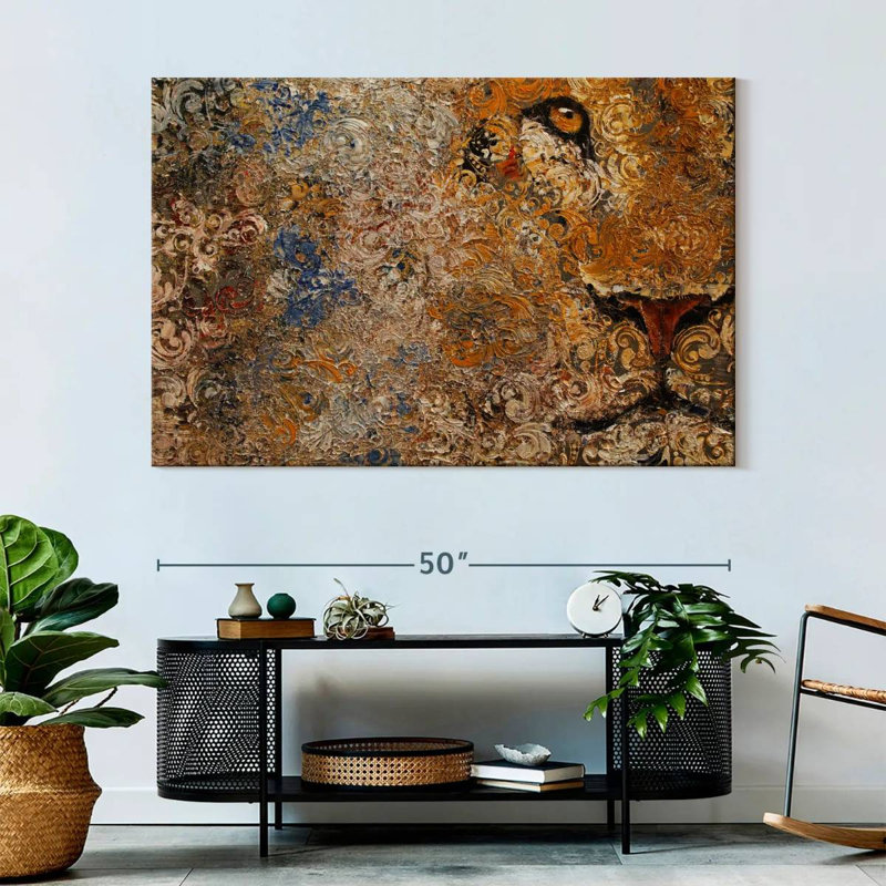 Brampt Barbary Lion, 34" H x 51" W