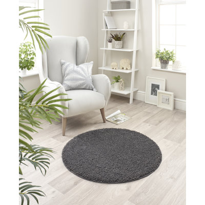 Buddy Shaggy Charcoal Rug