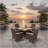 4-Piece All-Weather Brown Rattan Patio Dining Chair-1153412709