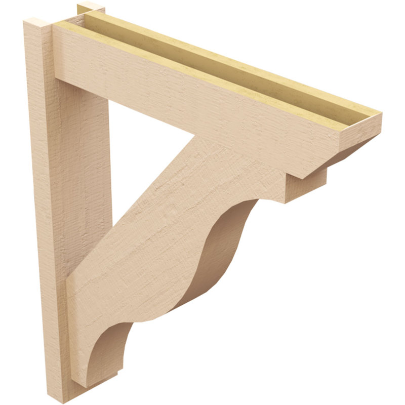 Bois de cèdre brut Funston Slat, H 32 po x l 6 po x P 28 po