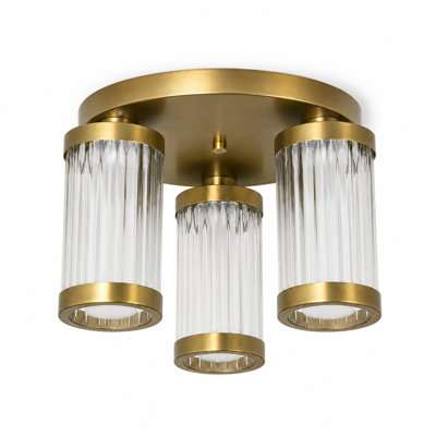 Plafonnier moderne à 3 lumières