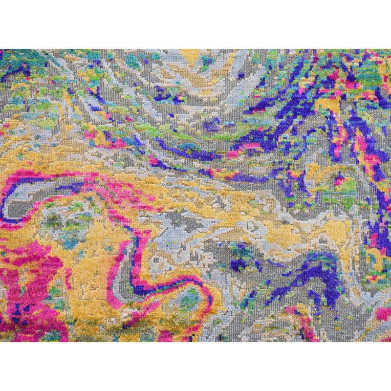 Tapis unique multicolore 3 pi x 9 pi 2 po Claymoore
