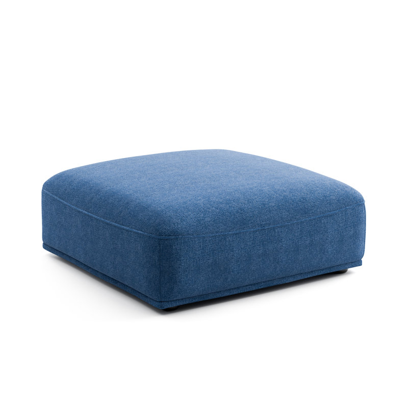 Repose-pieds Aukeem, Chenille bleu